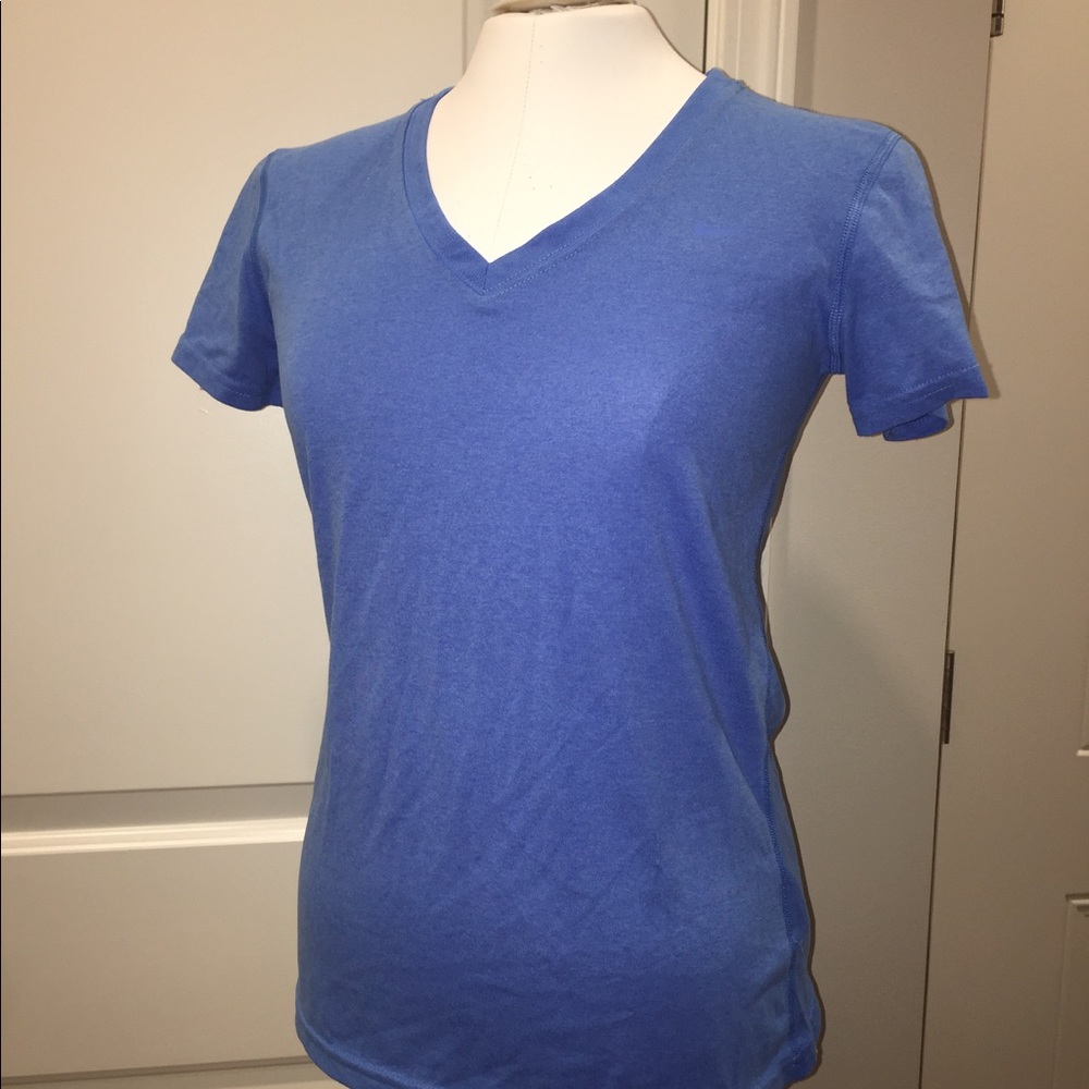 Nike dri fit baby blue t-shirt